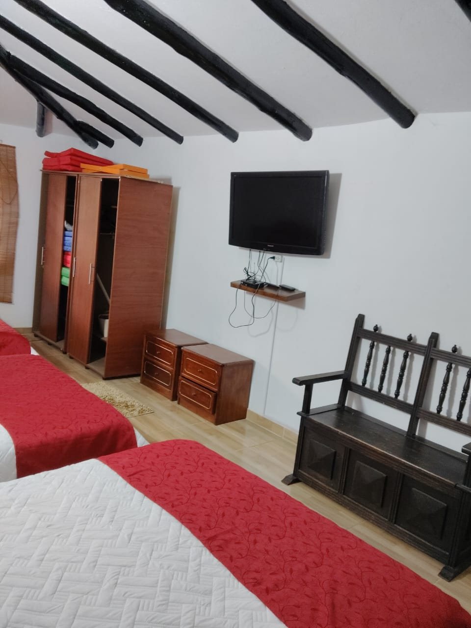 Habitación de alojamiento en la finca de Zipaquirá