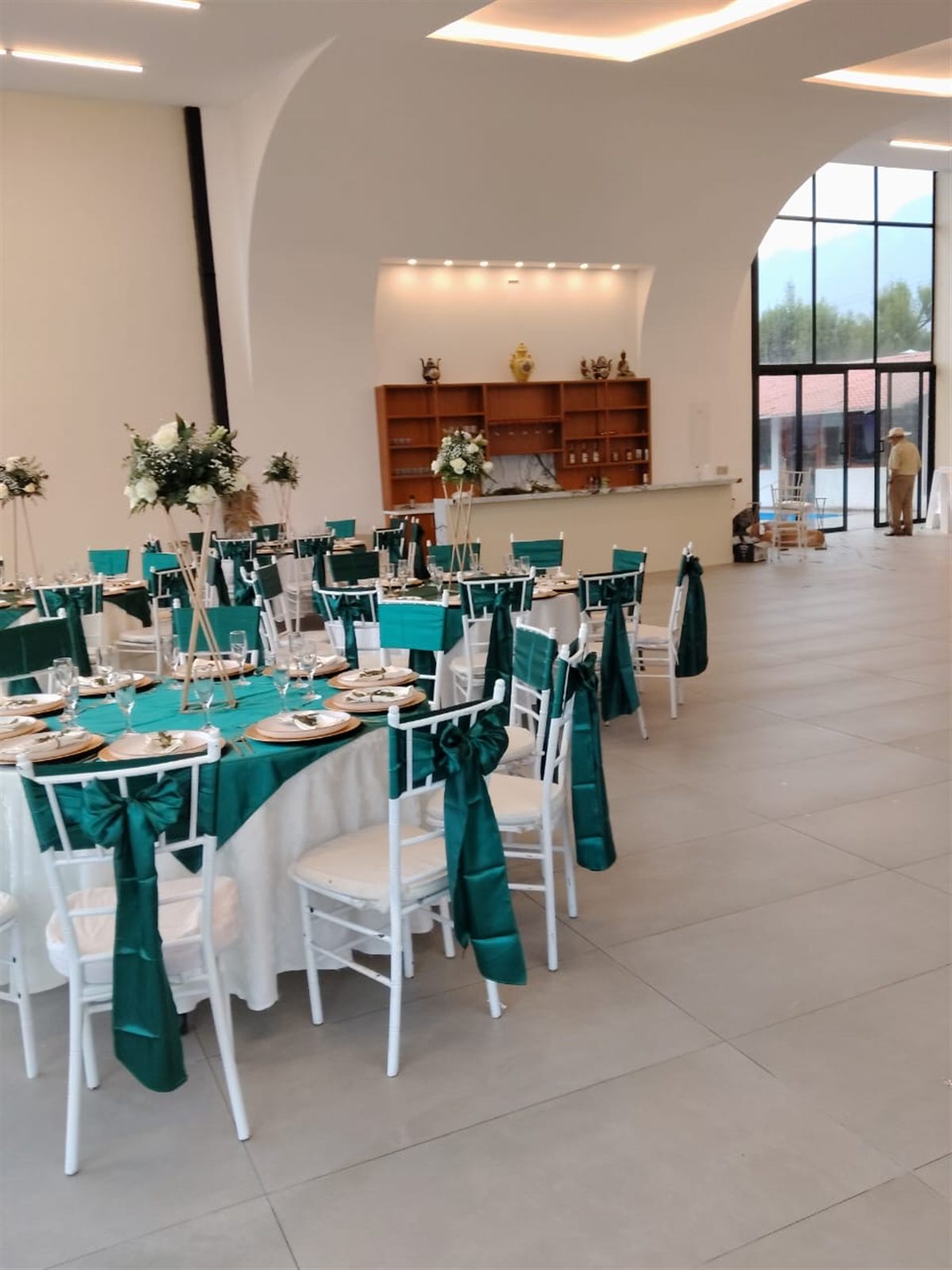 Salón de eventos de la finca en Zipaquirá