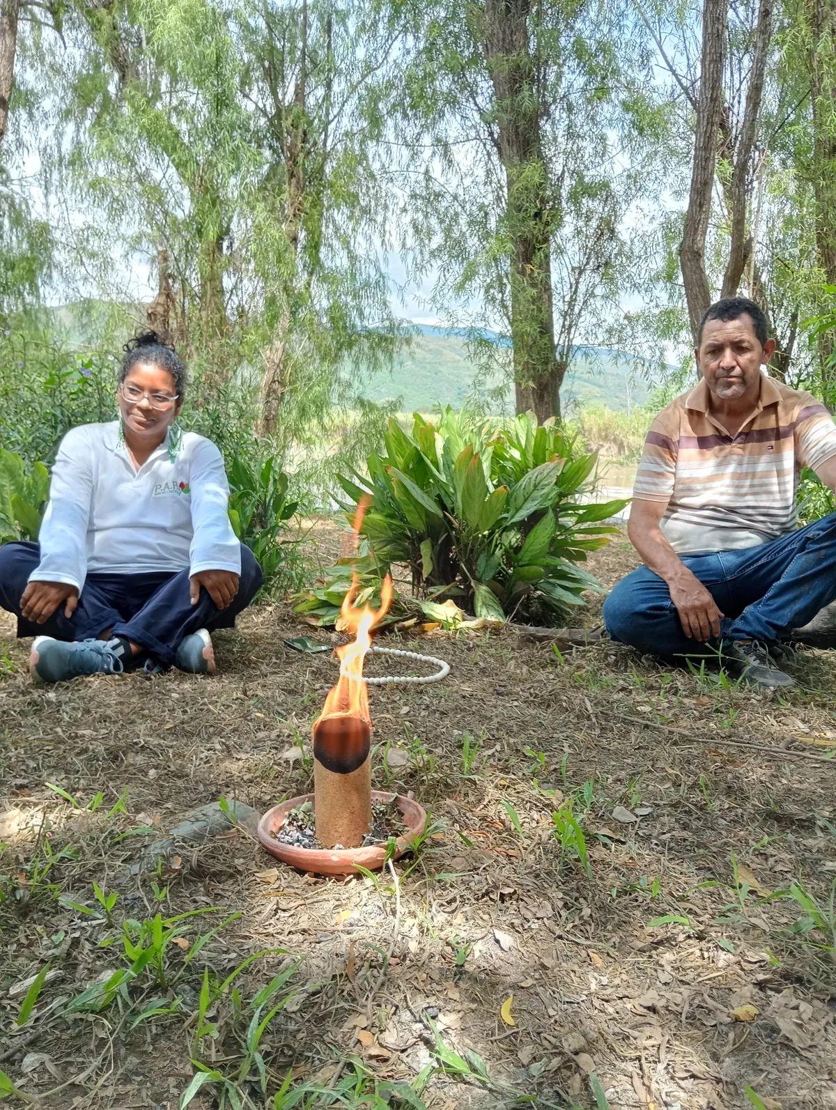 Espacio sereno de recuperación en entorno natural